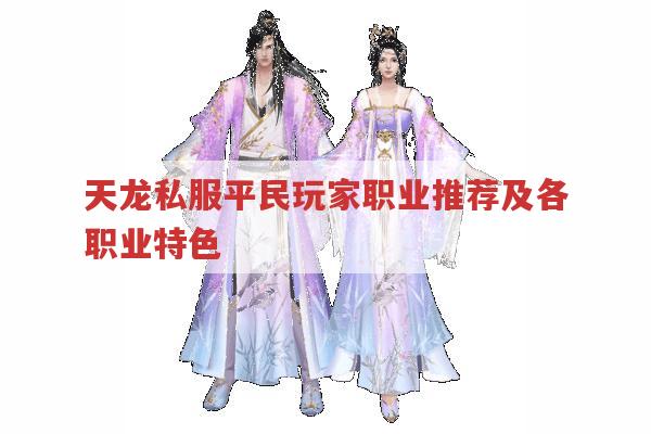 天龙私服平民玩家职业推荐及各职业特色