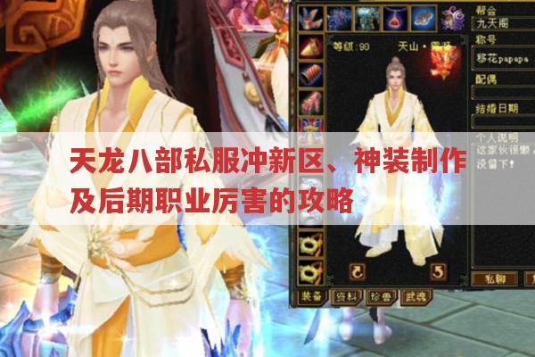 天龙八部私服冲新区、神装制作及后期职业厉害的攻略