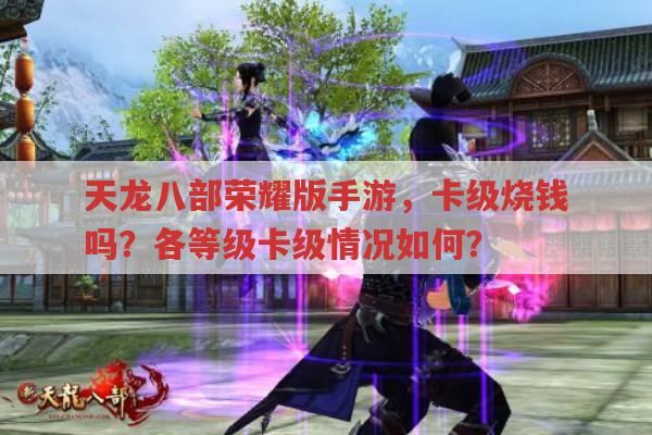 天龙八部荣耀版手游，卡级烧钱吗？各等级卡级情况如何？